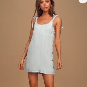 Lulus chambray dress